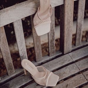Simmi mesh heels